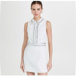 Alice + Olivia tweed mini dress